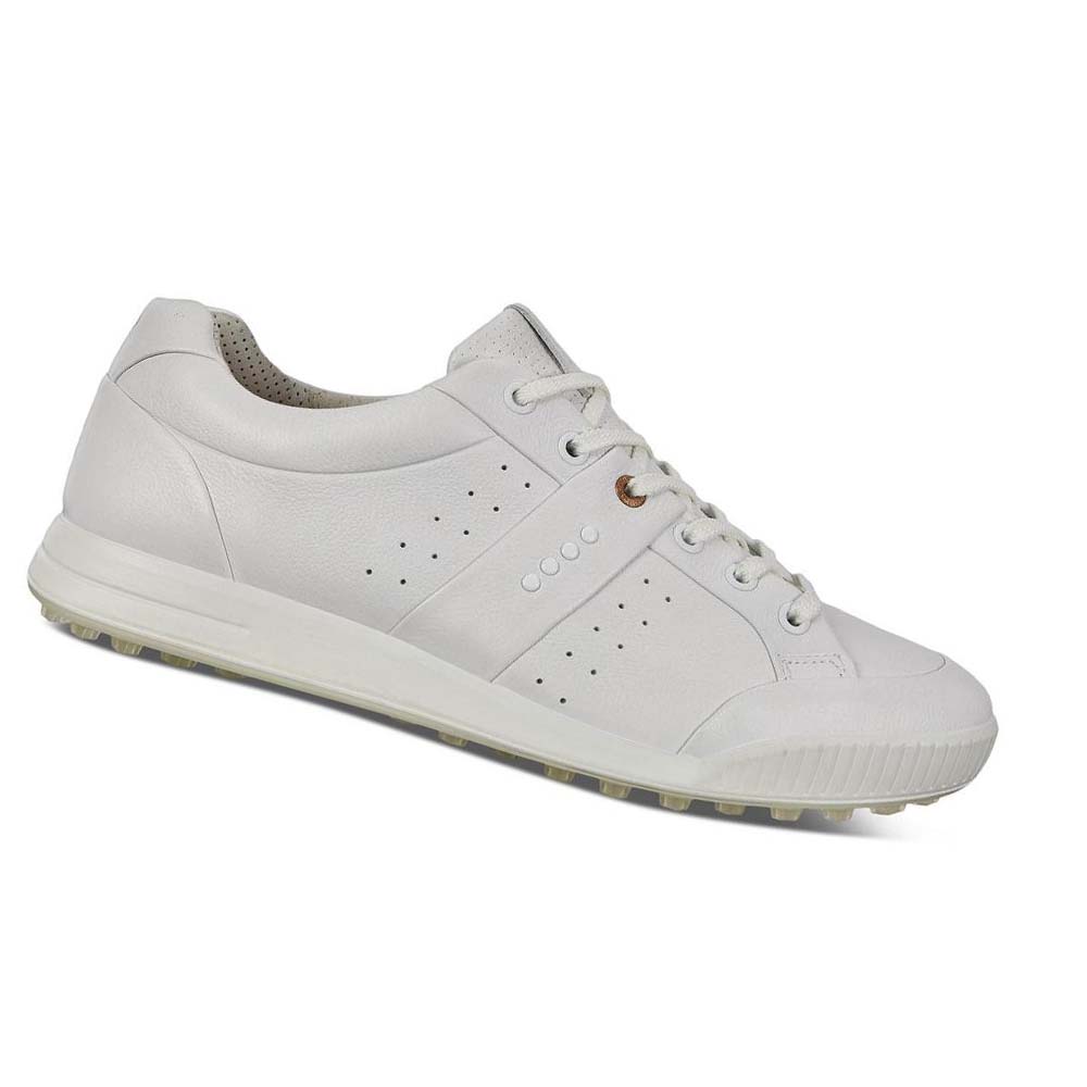 Ecco Golf Street 10 Golfsko Herre Hvite | NO 550OKI